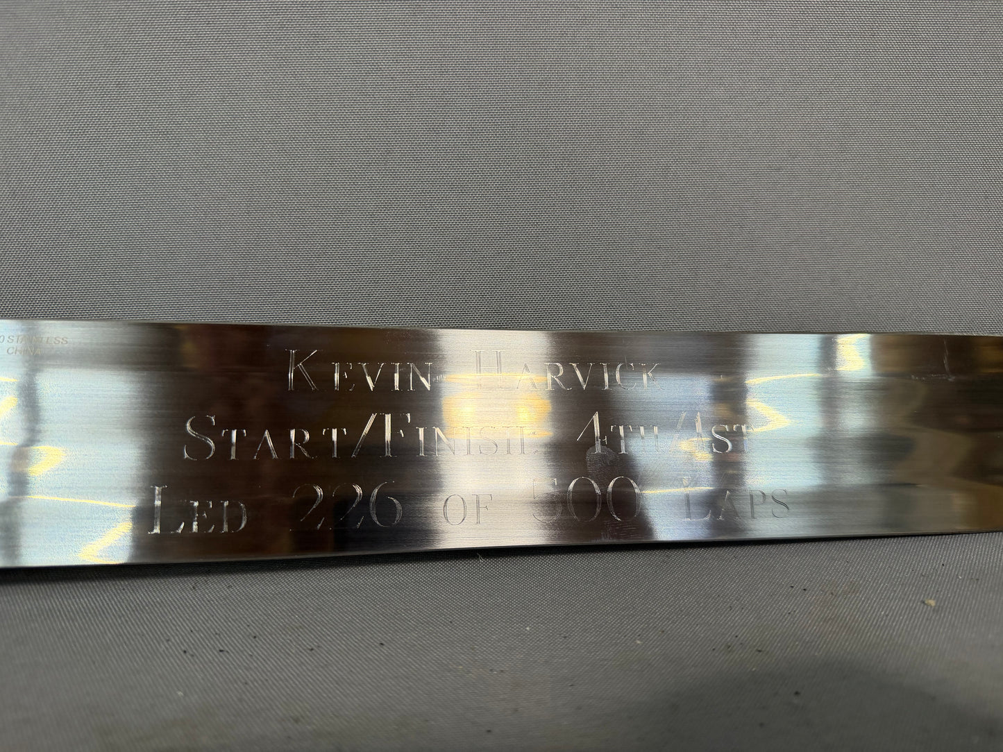 Kevin Harvick #4 2020 Bristol Night Race Nascar Team Issued Sword Trophy