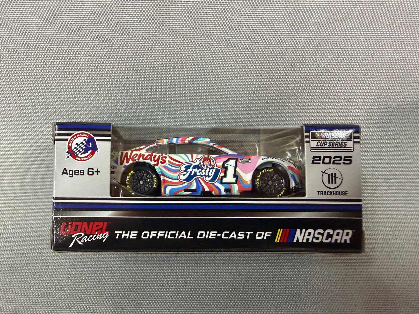 Ross Chastain #1 2025 Wendys Frosty Nascar 1/64 Diecast