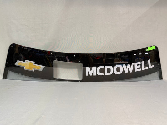 Michael McDowell #71 2025 Bristol 2 Nascar Windshield Banner