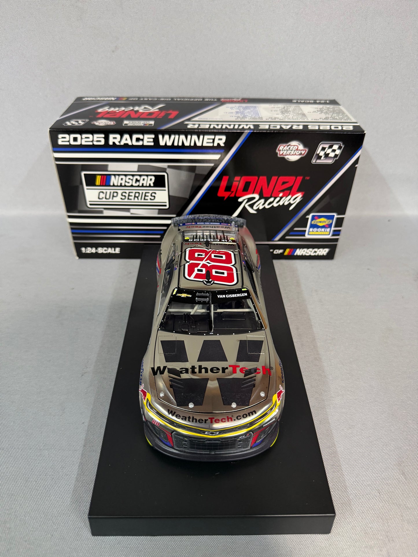 Shane Van Gisbergen #88 2025 Chicago Win Weathertech Color Chrome Nascar Diecast