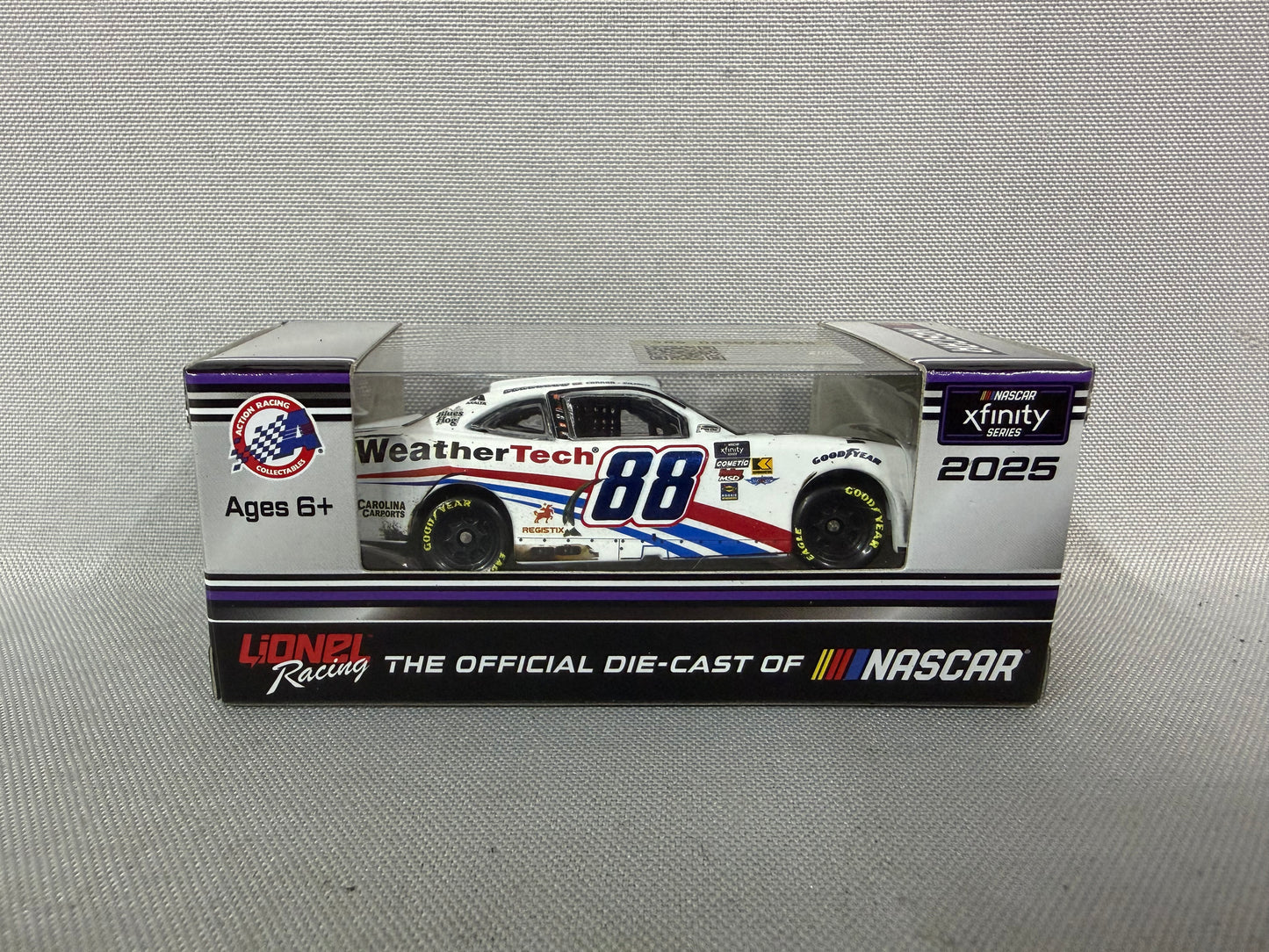 Connor Zilisch #88 2025 Portland Win Weathertech Nascar 1/64 Diecast