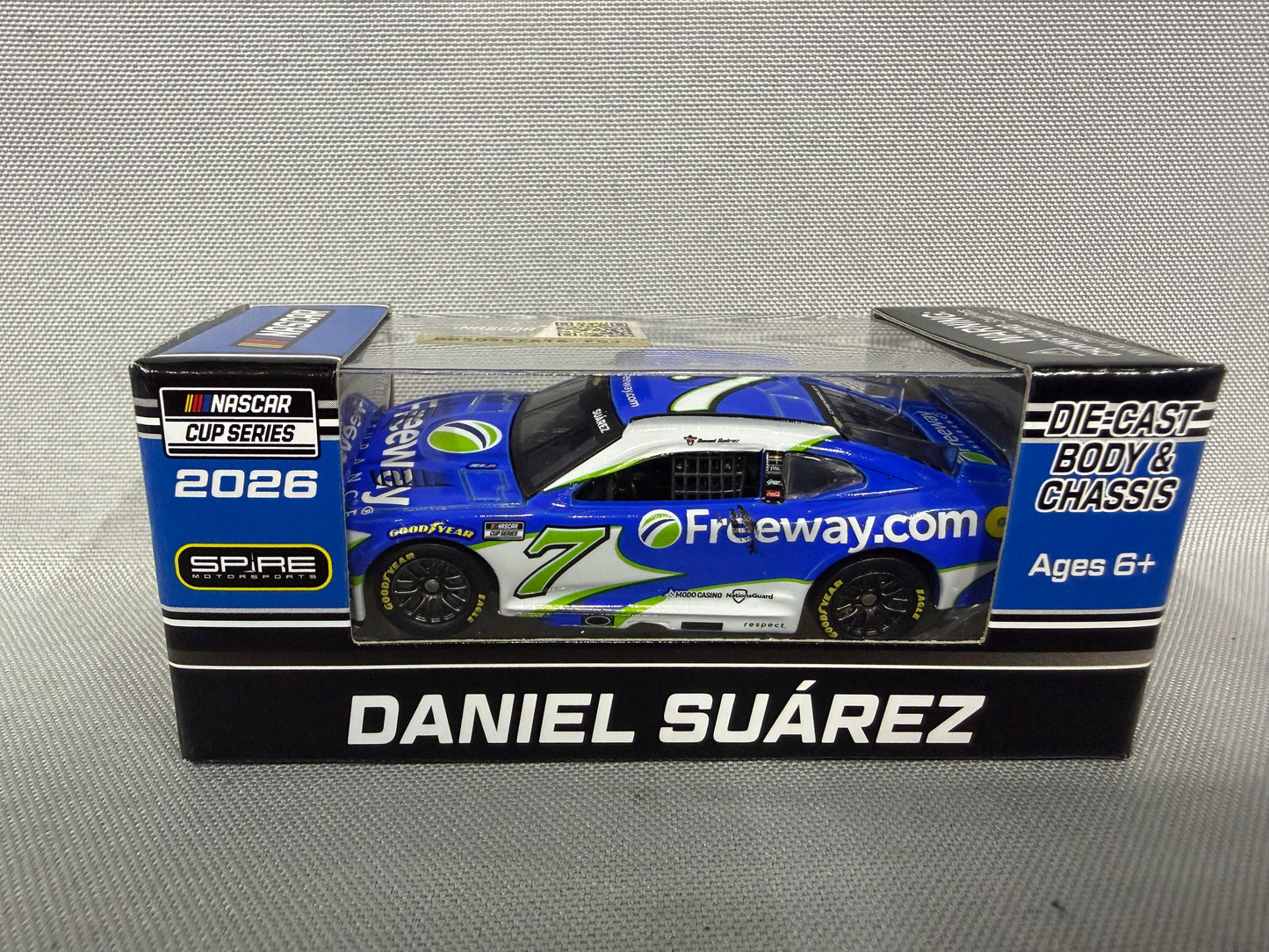 Daniel Suarez #7 2026 Freeway Insurance Nascar 1/64 Diecast