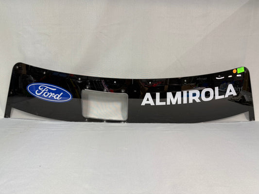 Aric Almirola #10 2023 Charlotte Roval Nascar Windshield Banner