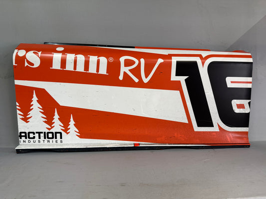 AJ Allmendinger #16 2025 New Hampshire Campers Inn RV Nascar Door Panel