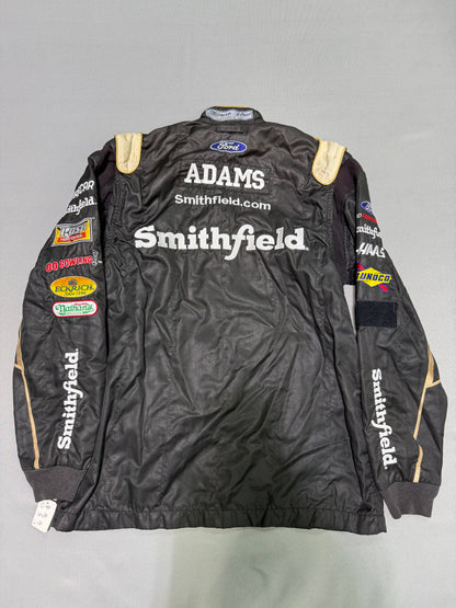 Aric Almirola #10 Smithfield Nascar 2 Piece Crew Firesuit C-44 W-34 L-30