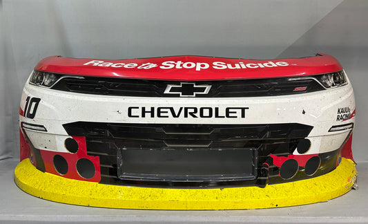 Daniel Dye #10 2025 Rockingham Champion Container Nascar Front Nose