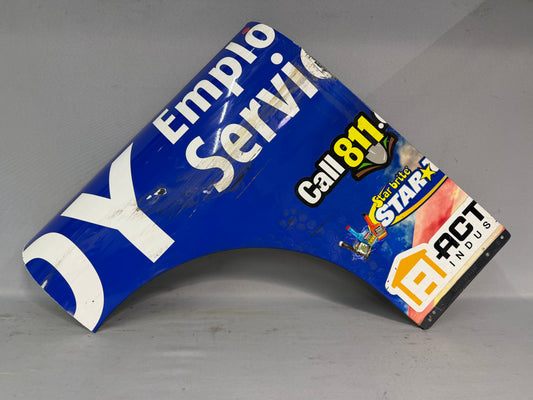 Josh Williams #11 2024 Alloy Employer Services Nascar Partial Quarter Panel