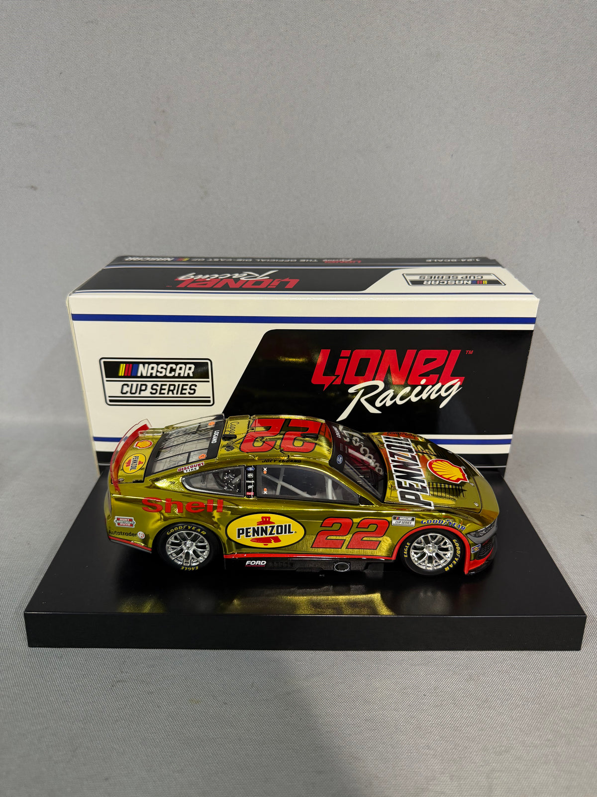 Joey Logano #22 2024 Shell Pennzoil Color Chrome Nascar Diecast