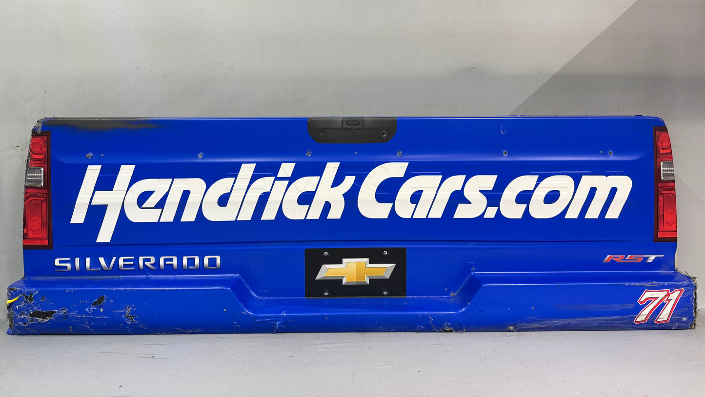 Rajah Caruth #71 2025 Hendrick Cars Nascar Rear Bumper