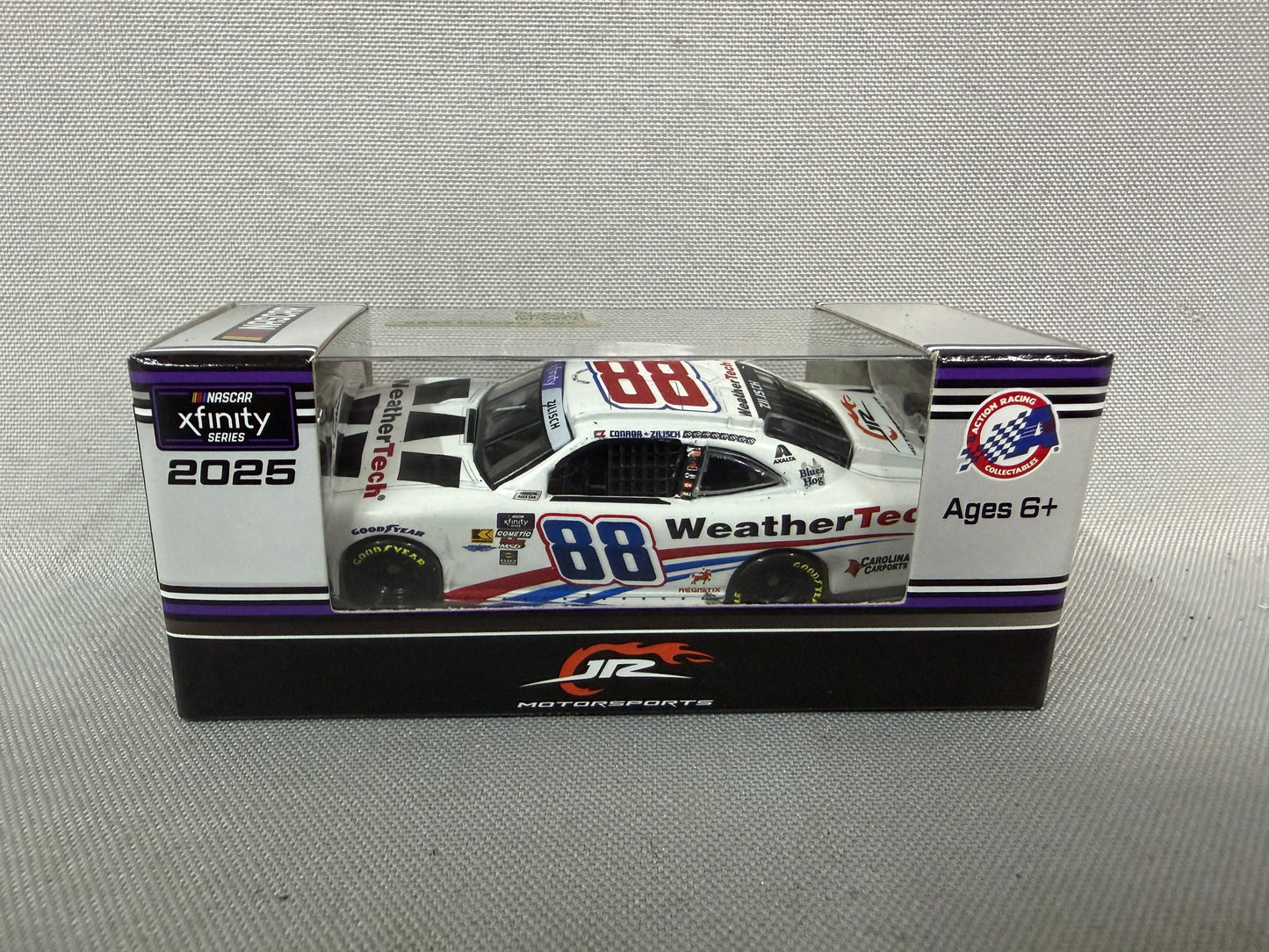 Connor Zilisch #88 2025 Portland Win Weathertech Nascar 1/64 Diecast