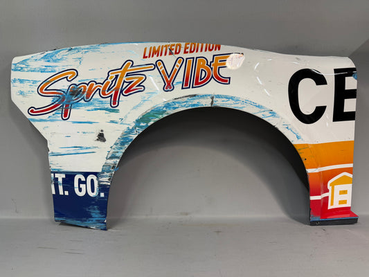 AJ Allmendinger #16 2025 Phoenix Celsius Spritz Vibe Nascar Quarter Panel