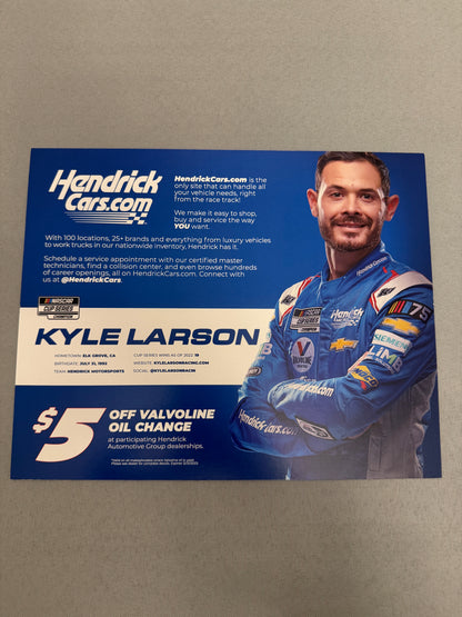 Kyle Larson #5 2023 Hendrick Cars Home Edition Nascar Hero Card