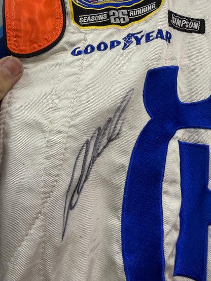 Aric Almirola 2006 Husqvarna Nascar Autographed Driver Firesuit