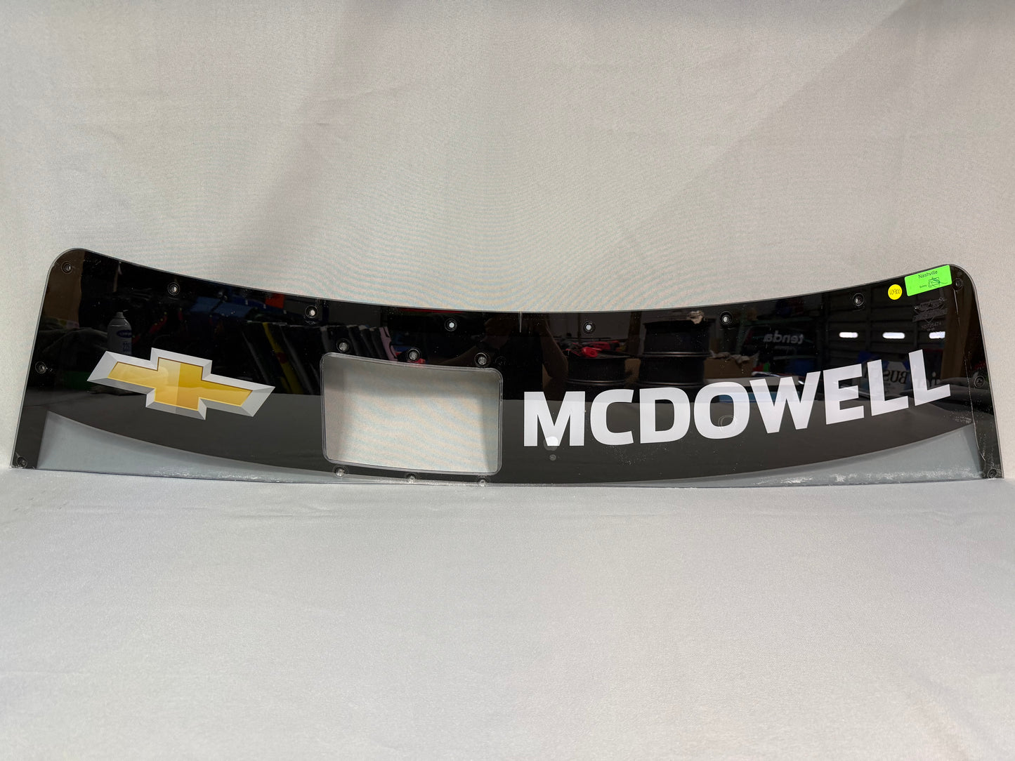 Michael McDowell #71 2025 Nashville Nascar Windshield Banner