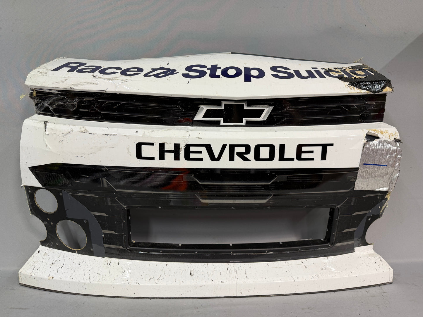 Daniel Dye #10 2025 Charlotte Roval B Pro Auto Nascar Nose Center