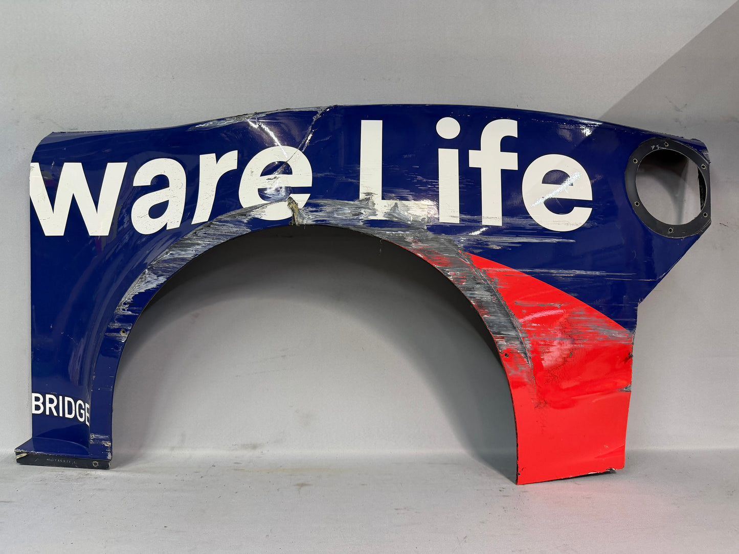 Michael McDowell #71 2025 Texas Delaware Life Nascar Quarter Panel