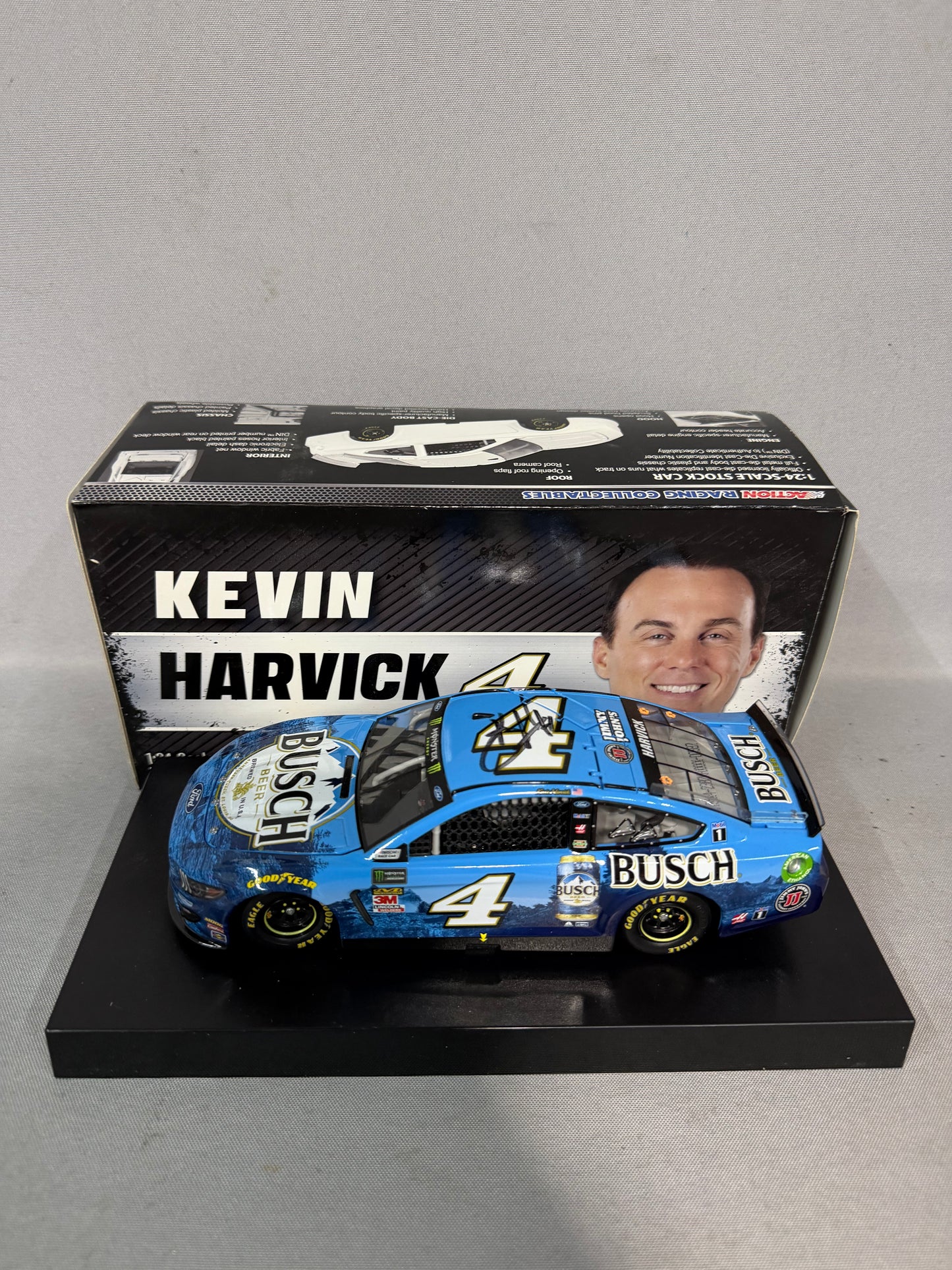 Kevin Harvick #4 2019 Busch Beer Nascar Autographed Diecast