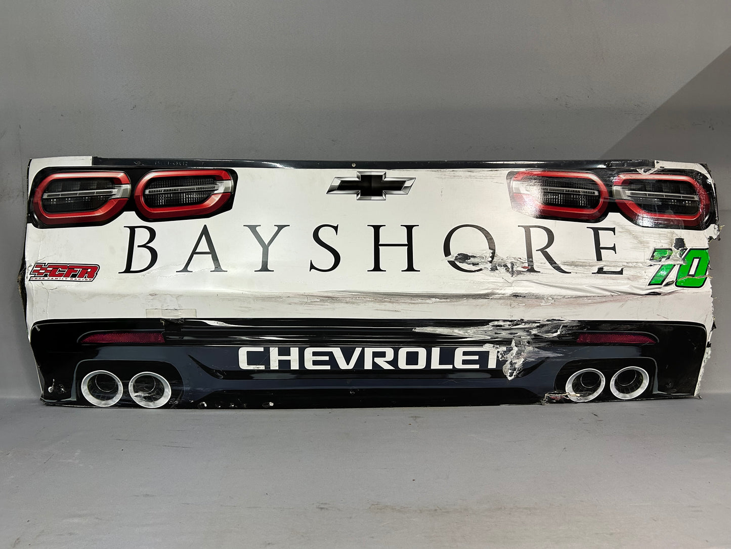Thomas Annunziata #70 2025 Watkins Glen Bayshore Mortage Nascar Rear Bumper