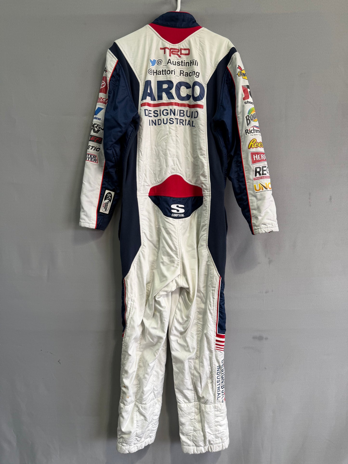 Austin Hill #1 2021 Arco Designs Nascar Driver Firesuit