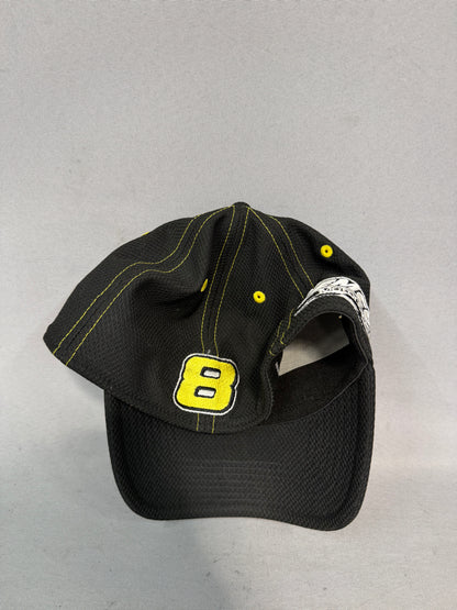 John Hunter Nemechek #8 Fire Alarm Services Nascar Dual Autographed Team Issued Hat