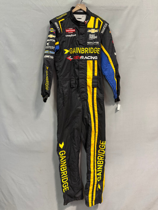 Nick Sanchez #2 2024 Gainbridge Rev Racing Nascar Crew Firesuit C-42 W-36 L-32