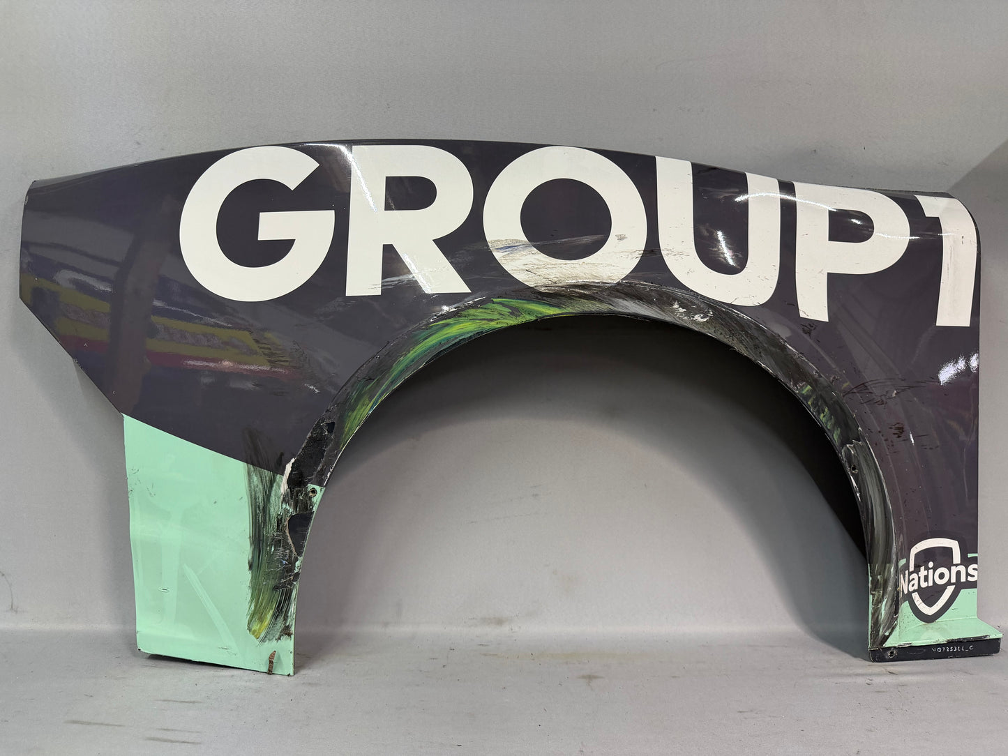 Justin Haley #7 2025 COTA Group 1001 Nascar Quarter Panel