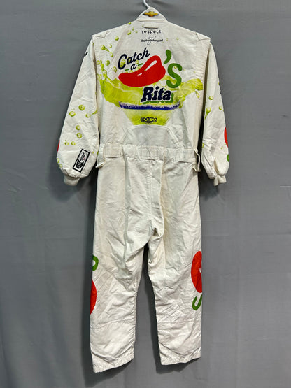 Corey Lajoie #7 2024 Chilis Catch A Rita Nascar Crew Firesuit C-42 W-36 L-29