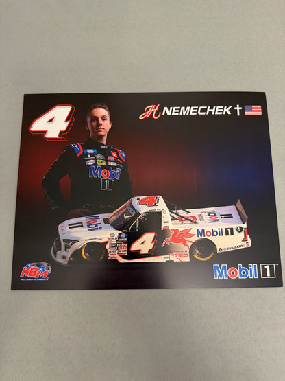 John Hunter Nemechek #4 2022 Mobil 1 Nascar Hero Card