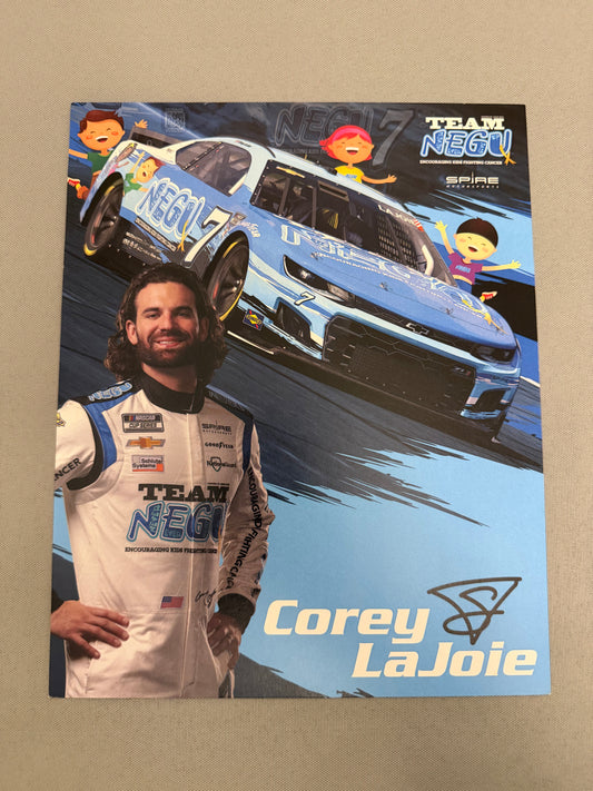 Corey Lajoie #7 2023 Team Negu Nascar Hero Card