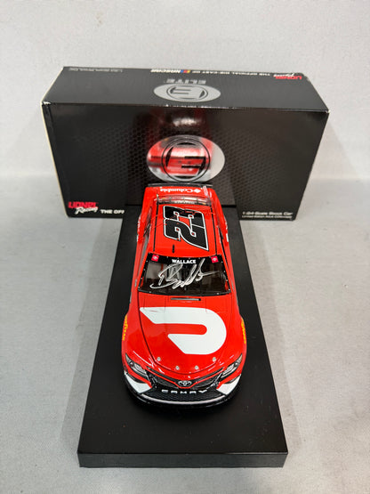 Bubba Wallace #23 2021 DoorDash Elite Nascar Autographed Diecast