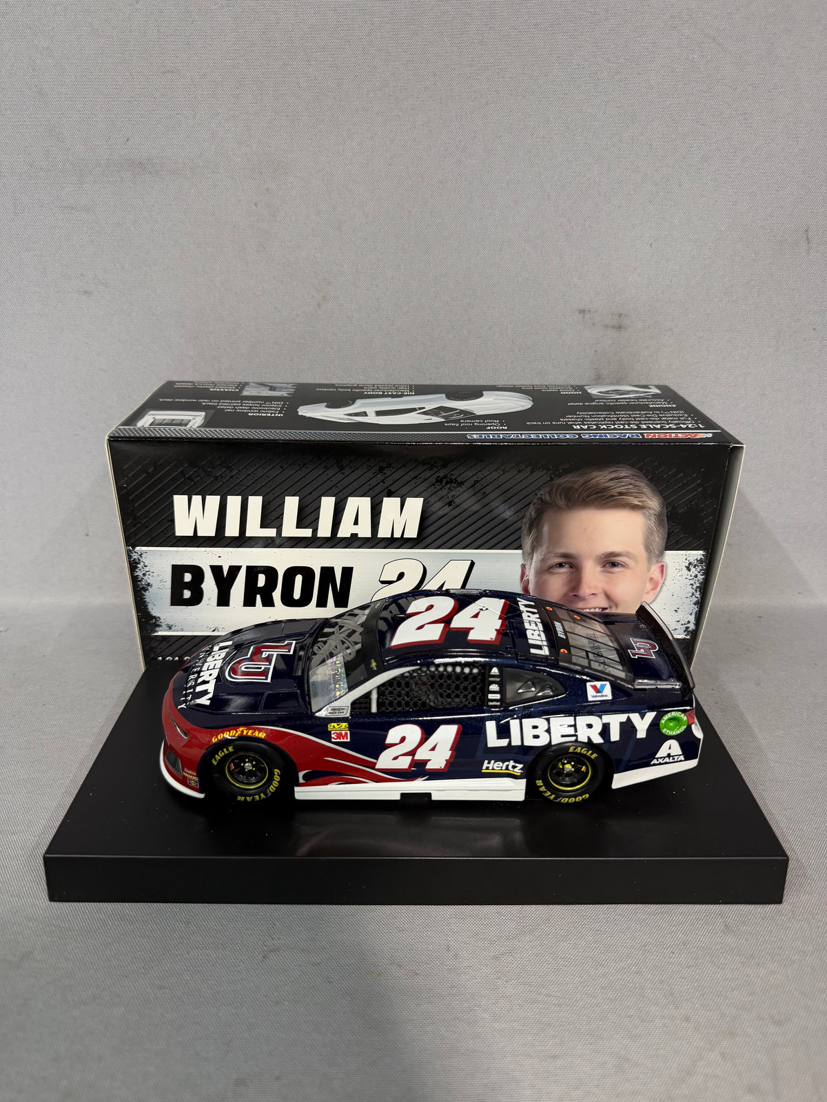 William Byron #24 2019 Liberty University Nascar Autographed Diecast