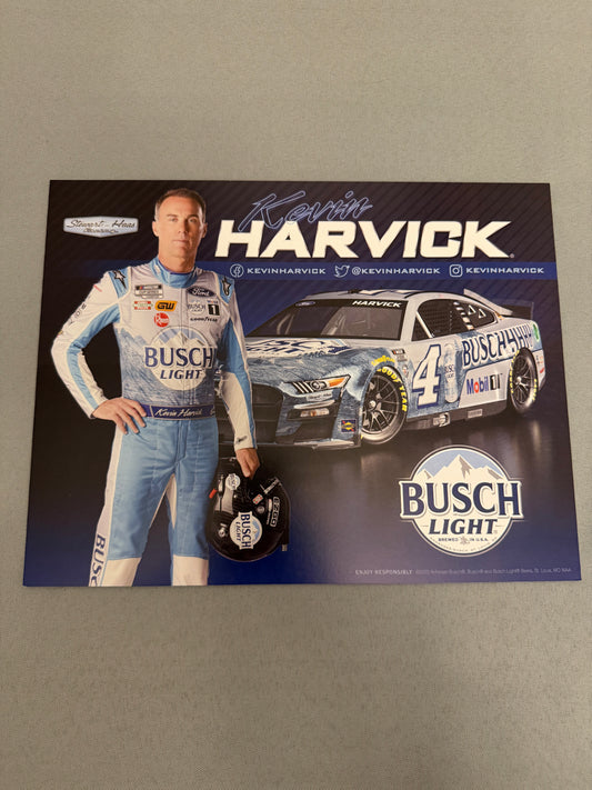 Kevin Harvick #4 2023 Busch Light Hero Card