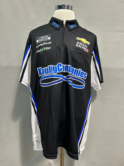 AJ Allmendinger #16 2023 Kaulig Companies Nascar Crew Shirt Size 2XL