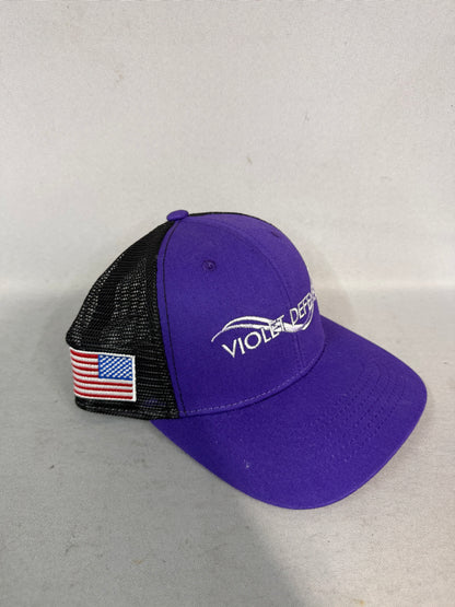 RFK Racing Violet Defense Nascar Team Issued Hat