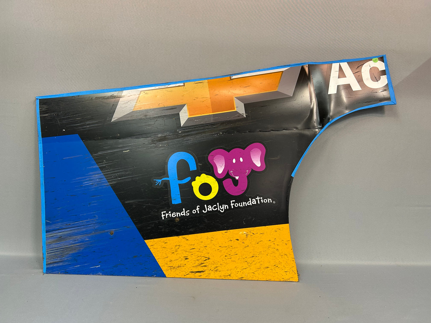 Connor Mosack #7 2024 Charlotte Chevrolet Accessories Nascar Quarter Panel