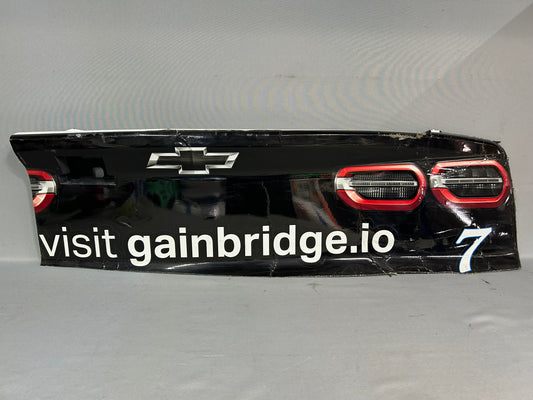 Justin Haley #7 2025 Mexico City Gainbridge Nascar Partial Rear Bumper
