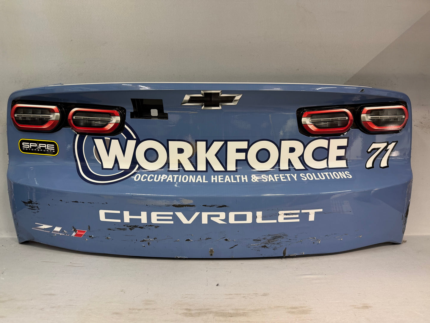 Michael McDowell #71 2026 Richmond Workforce Nascar Rear Bumper