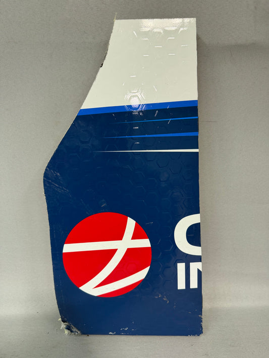 Austin Hill #21 2025 Bennett Transportation Nascar Bumper Corner