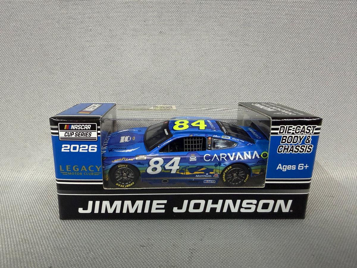 Jimmie Johnson #84 2026 San Diego Carvana Nascar 1/64 Diecast