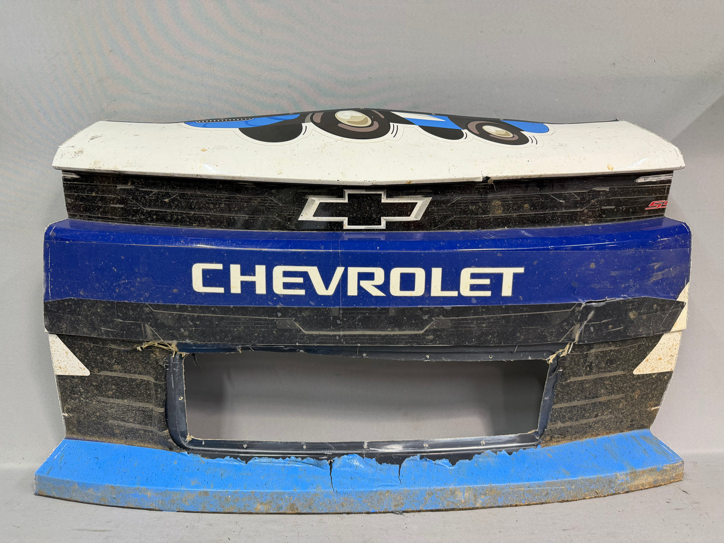 Parker Retzlaff #4 2025 Talladega Corvette Parts Nascar Nose Center