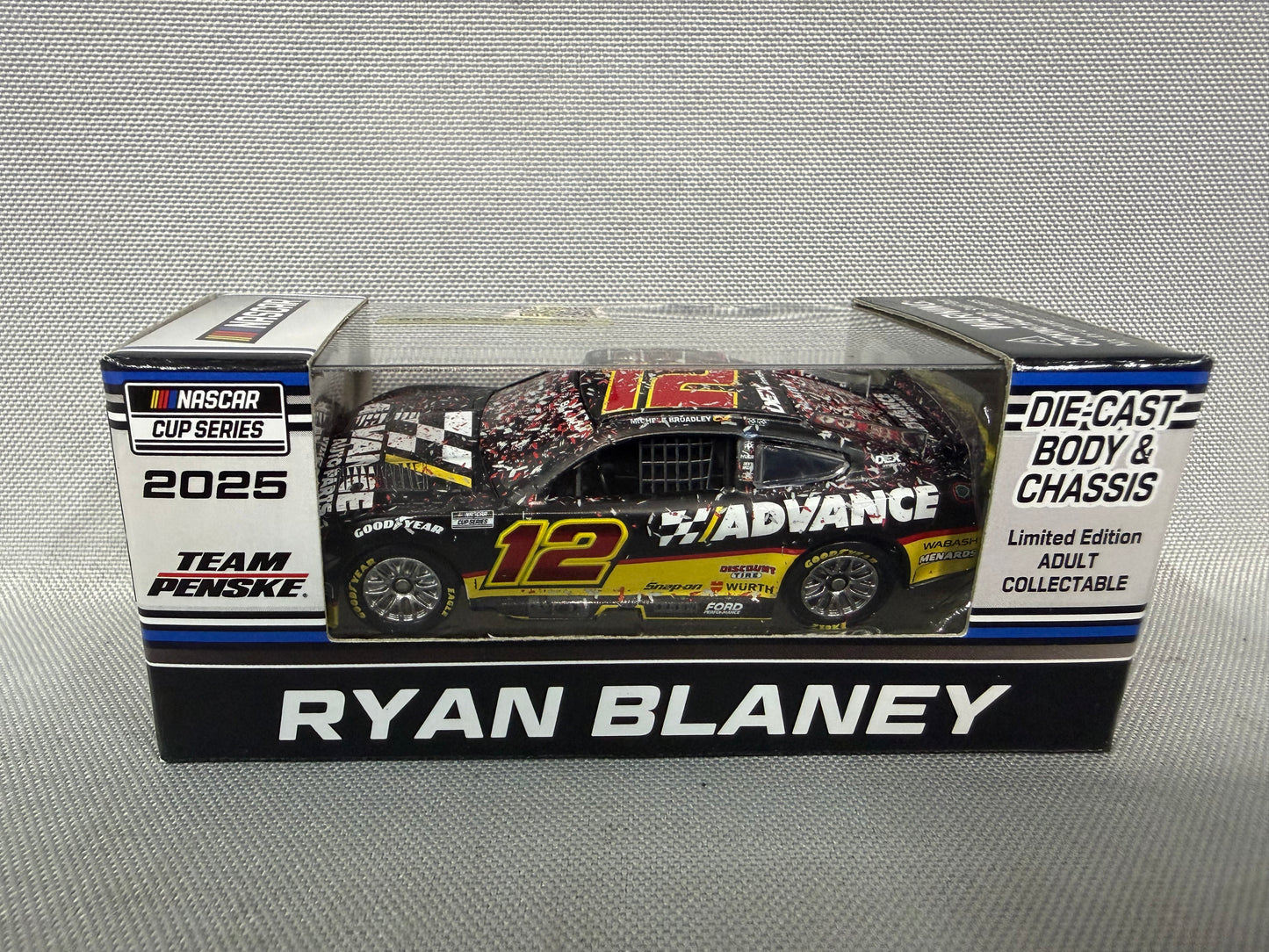 Ryan Blaney 2025 Daytona Win Advance Auto Parts Nascar 1/64 Diecast