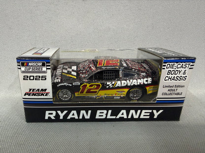 Ryan Blaney 2025 Daytona Win Advance Auto Parts Nascar 1/64 Diecast