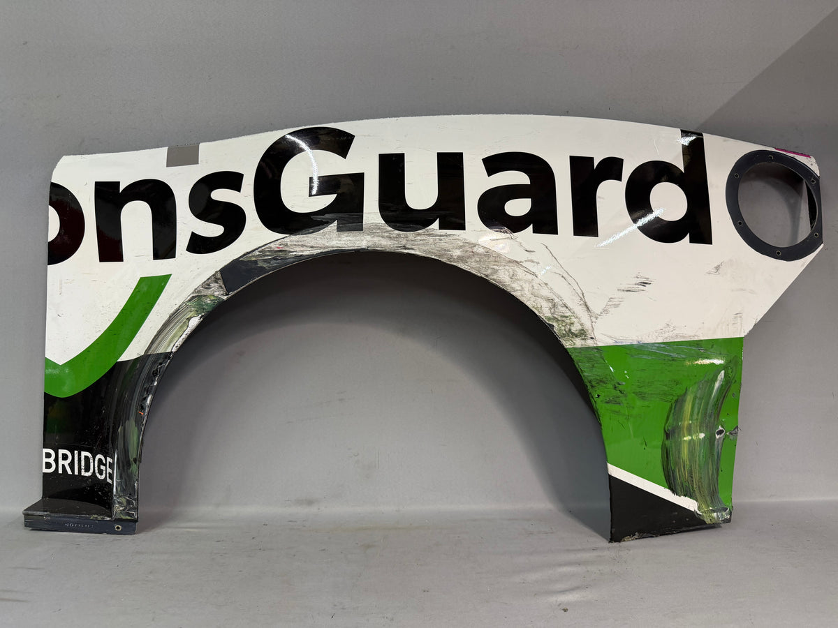 Justin Haley #7 2025 Bristol Nations Guard Nascar Quarter Panel