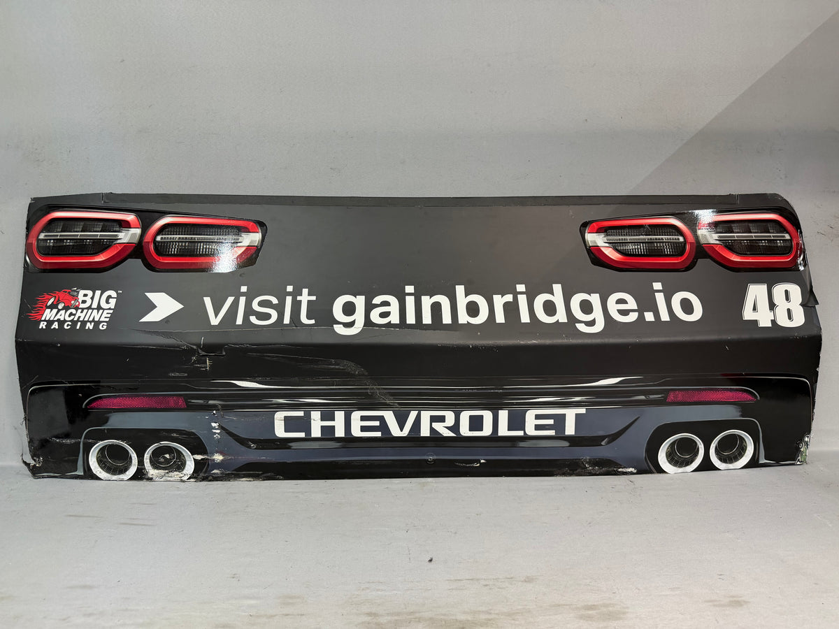 Nick Sanchez #48 2025 Charlotte Roval Gainbridge Nascar Rear Bumper