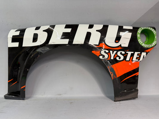 Loris Hezeman #27 2022 Charlotte Roval Hezeberg Systems Nascar Quarter Panel