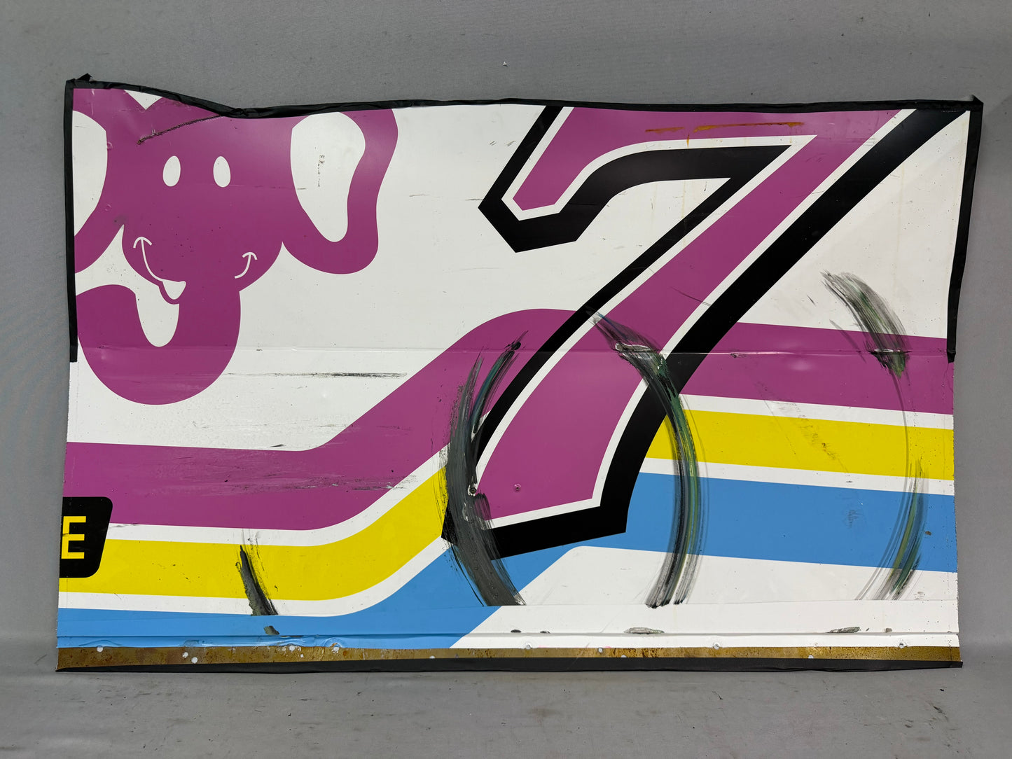 Connor Mosack #7 2026 Lime Rock Friends Of Jaclyn Nascar Door Panel