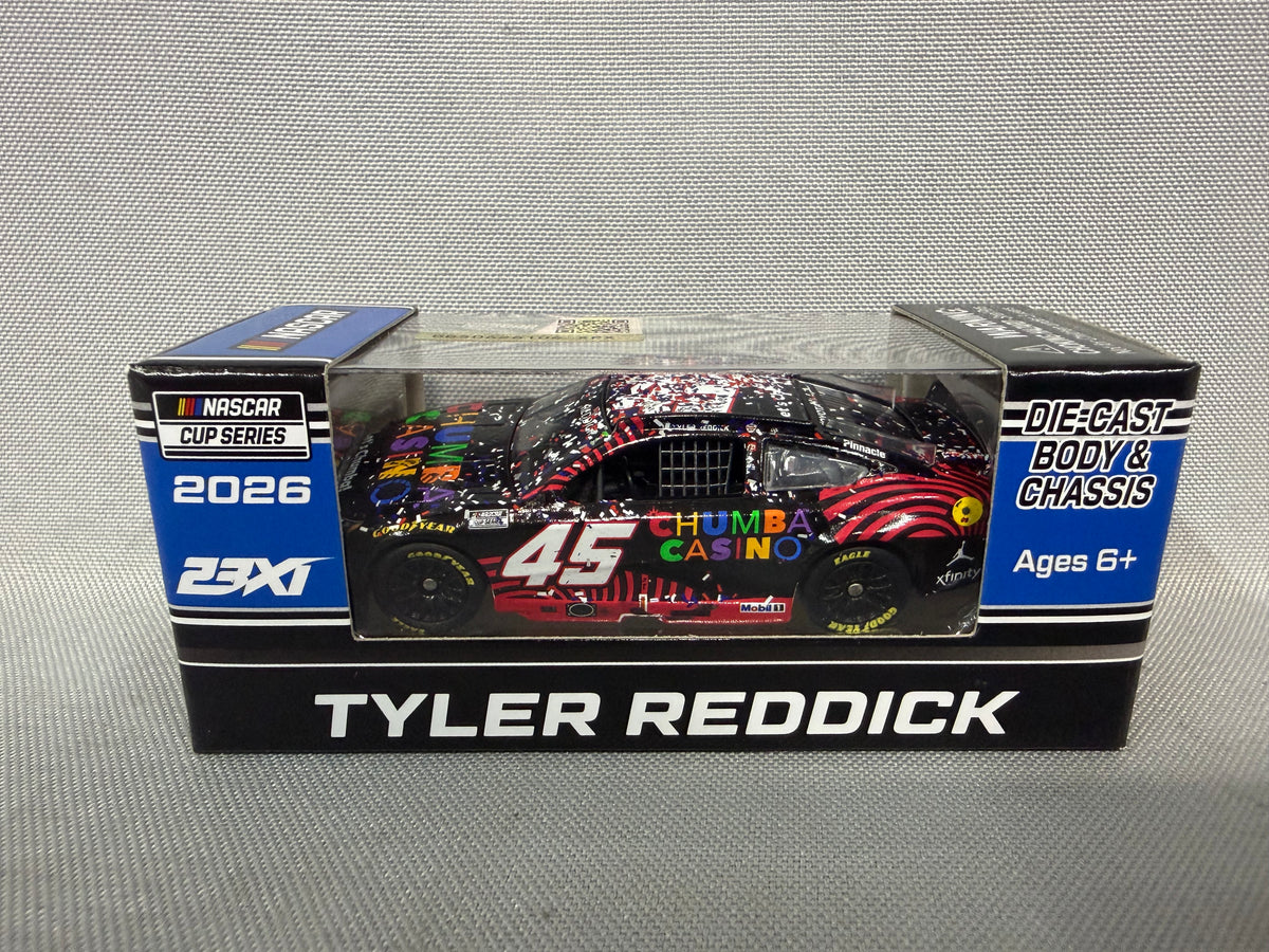 Tyler Reddick #45 2026 Daytona Win Chumba Casino Nascar 1/64 Diecast