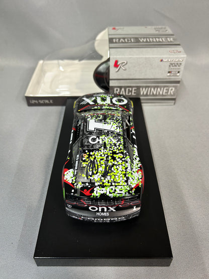 Ross Chastain #1 2022 Dual Autographed IFly Cota Win Nascar Diecast