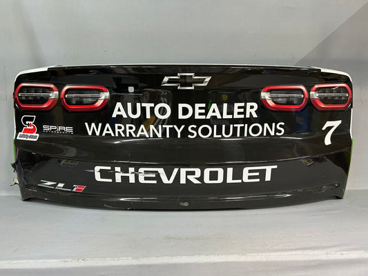 Justin Haley #7 2025 Wilkesboro All Star Nations Guard Nascar Rear Bumper
