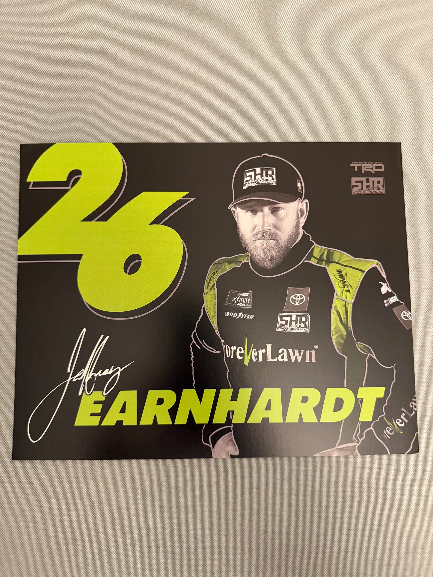 Jeffrey Earnhardt #26 Forever Lawn Nascar Hero Card
